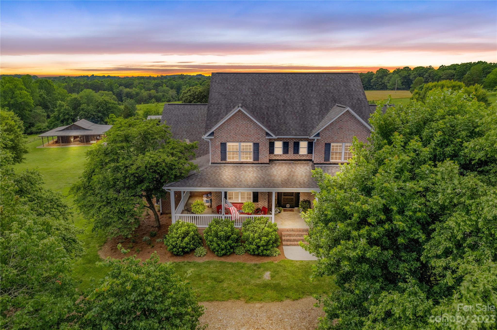 5423 Reepsville Road Vale, NC 28168 - Photo 1 of 48 an aerial view of a house