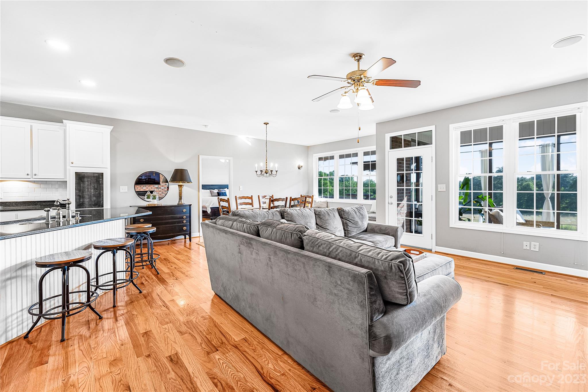5423 Reepsville Road Vale, NC 28168 - Photo 12 of 48 a living room with furniture and a large window