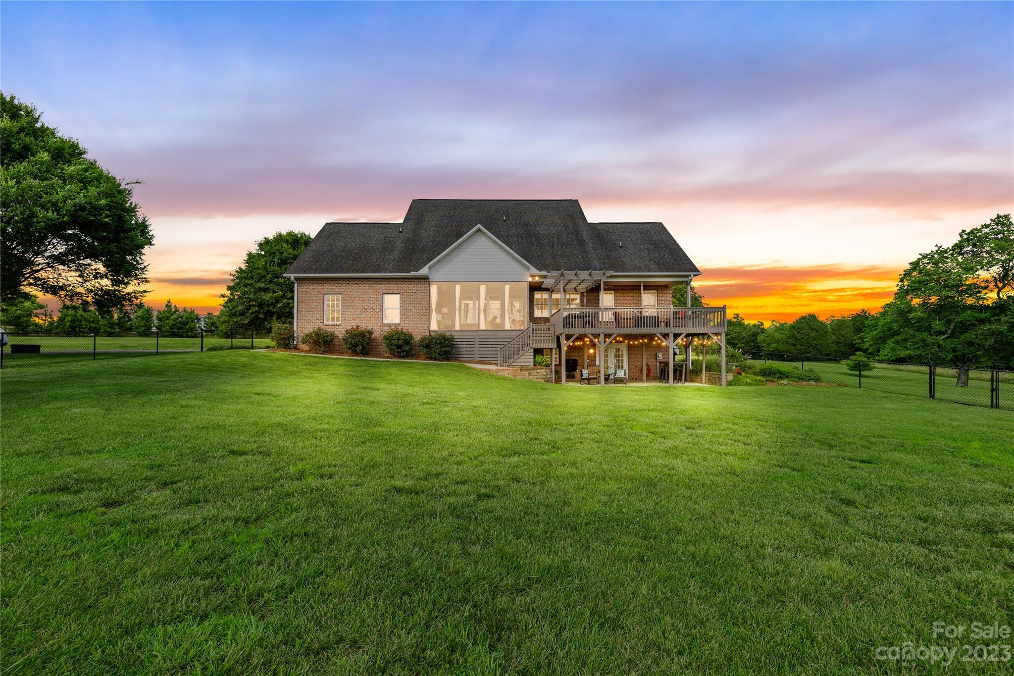5423 Reepsville Road Vale, NC 28168 - Photo 2 of 48 a front view of a house with a big yard