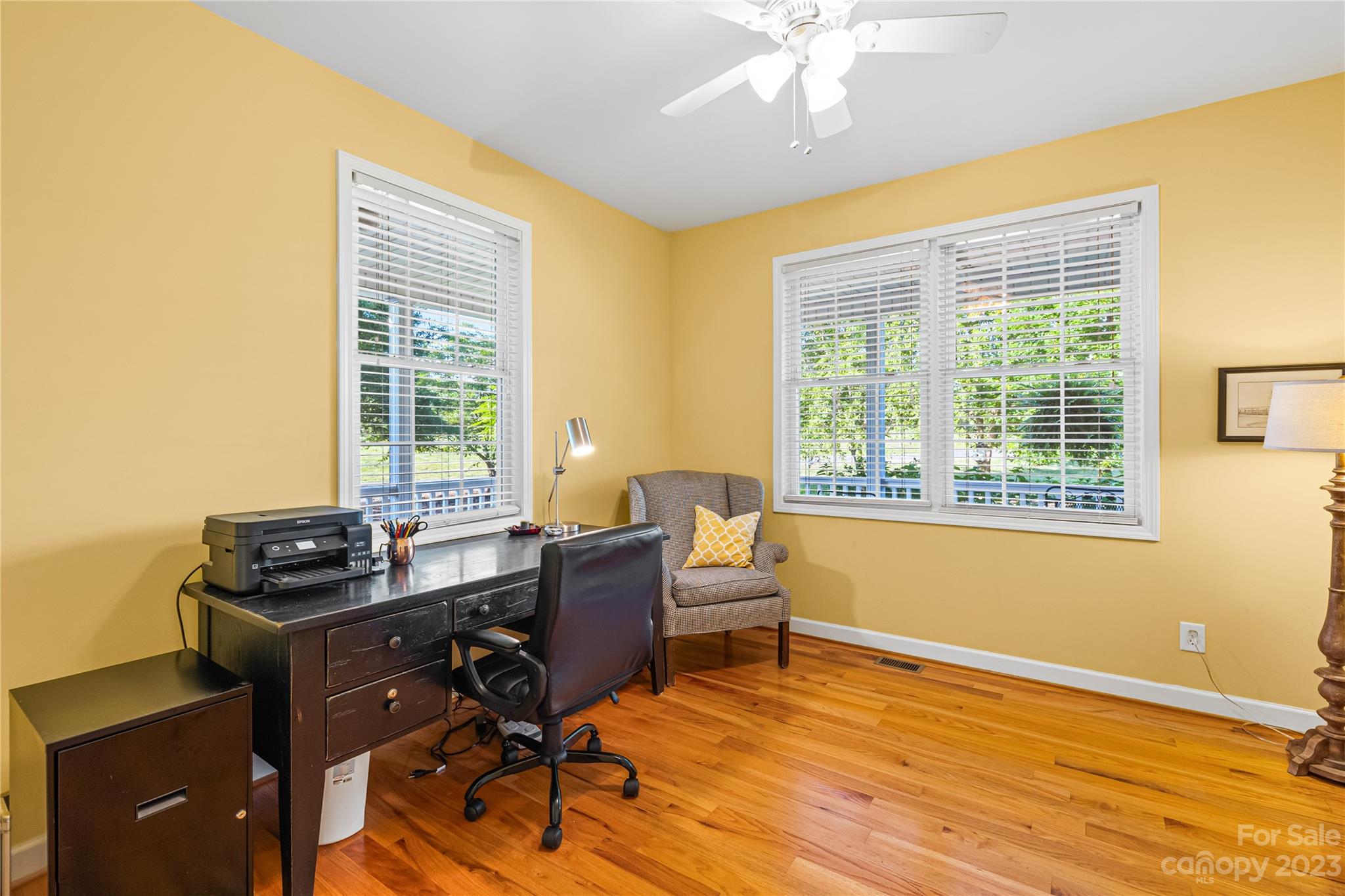 5423 Reepsville Road Vale, NC 28168 - Photo 23 of 48 a view of a workspace with furniture and a window