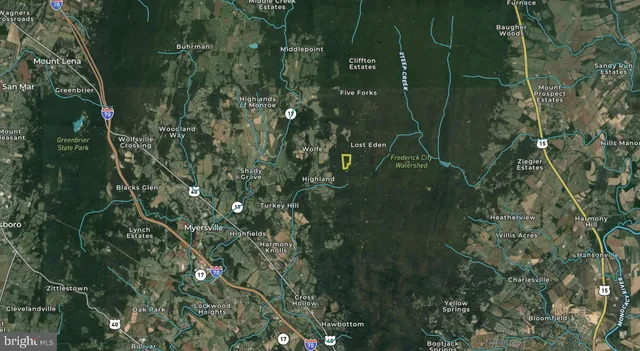 a view of outdoor space and trees