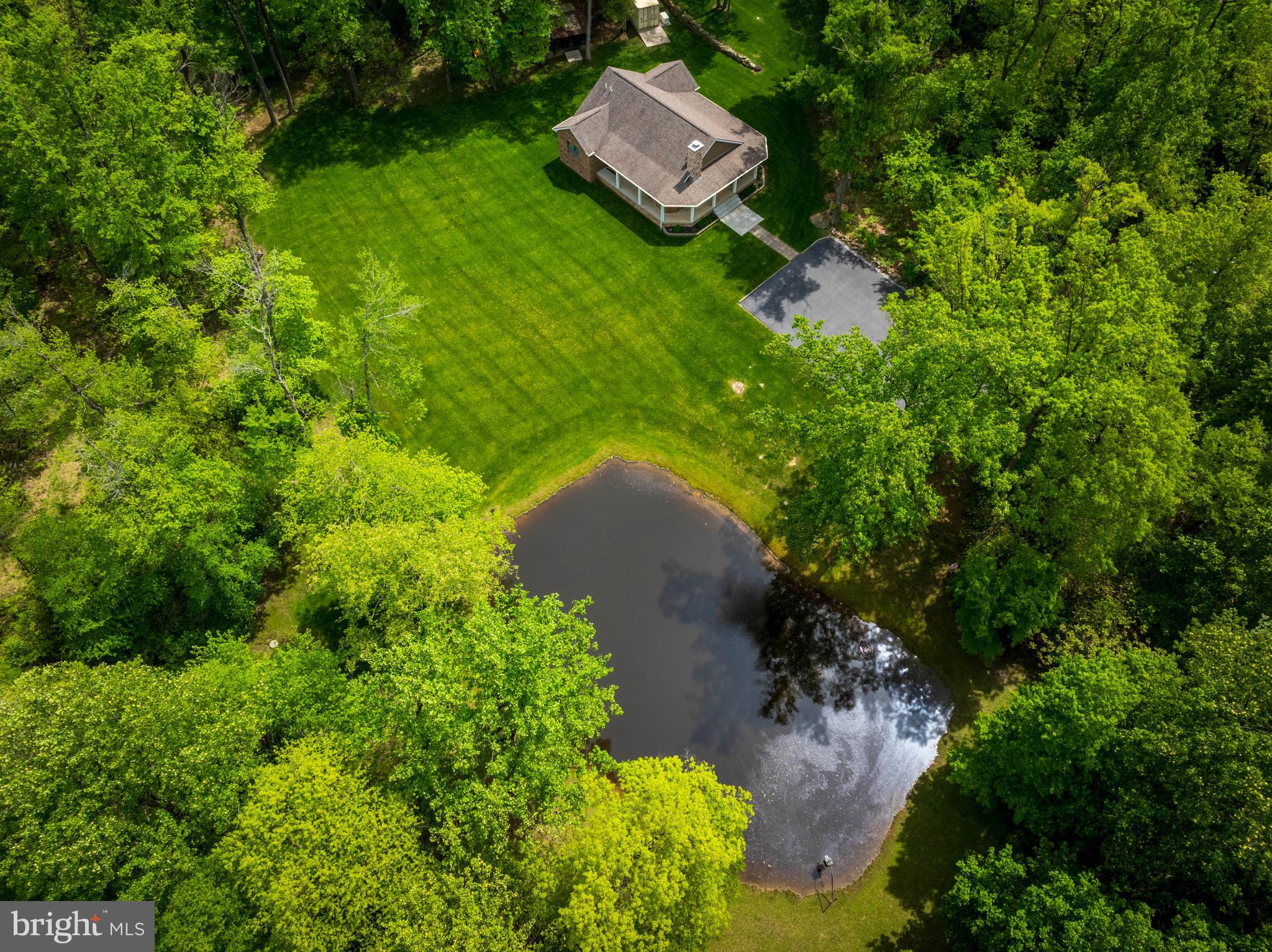 4740 Ford Fields Road Myersville, MD 21773 - Photo 32 of 147 an aerial view of a house with a yard