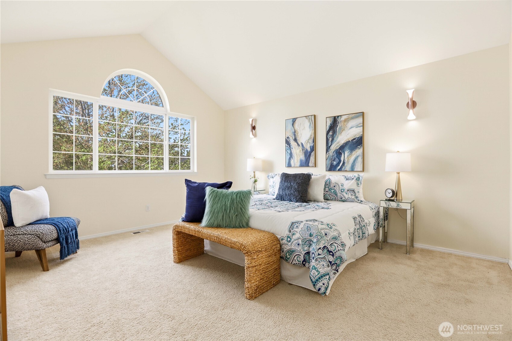 23327 8th Place West Bothell, WA 98021 - Photo 18 of 40 a bedroom with bed couch and window
