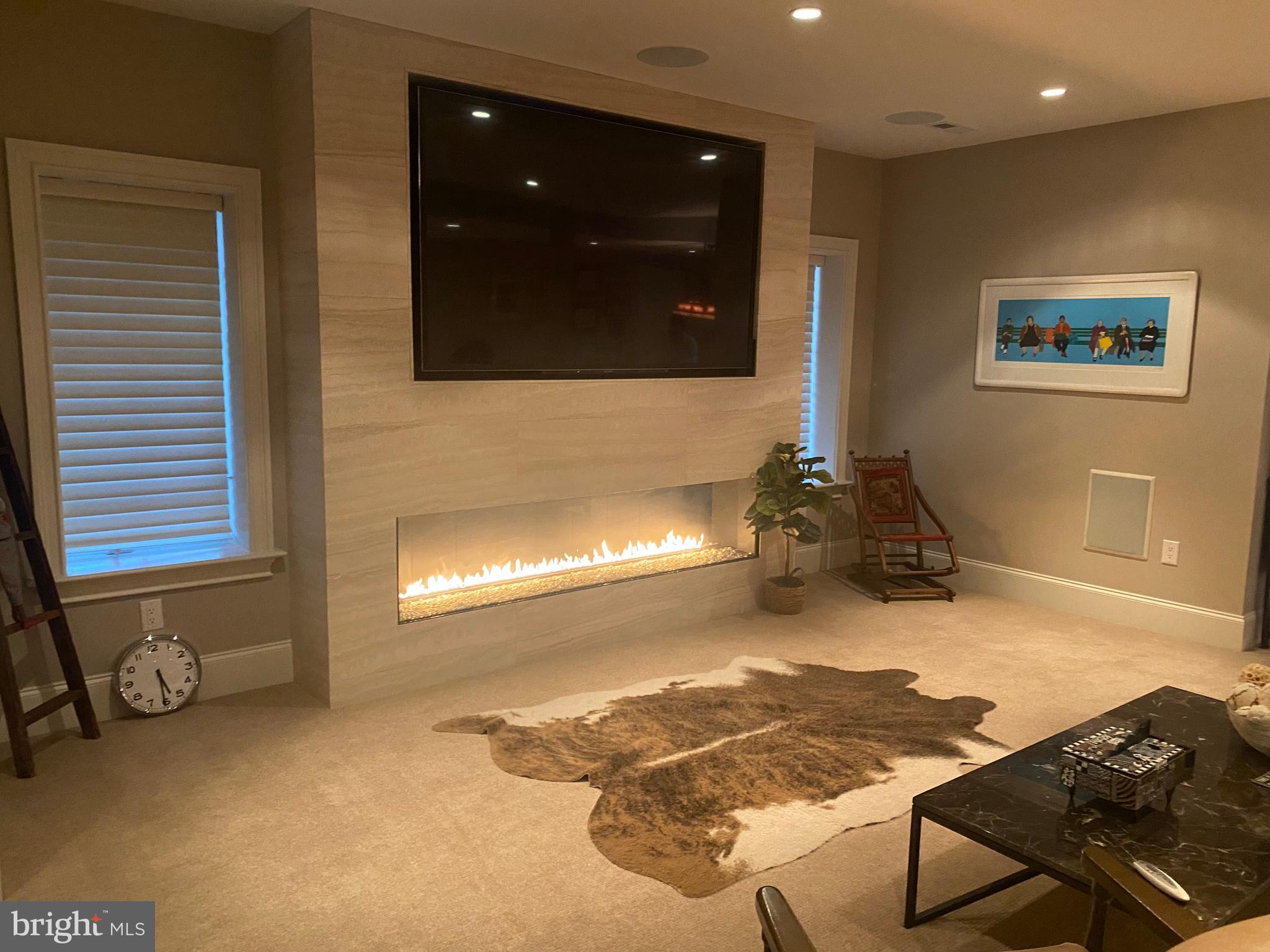 206 Valley Ridge Road Haverford, PA 19041 - Photo 38 of 48 a room with gym equipment and a rug