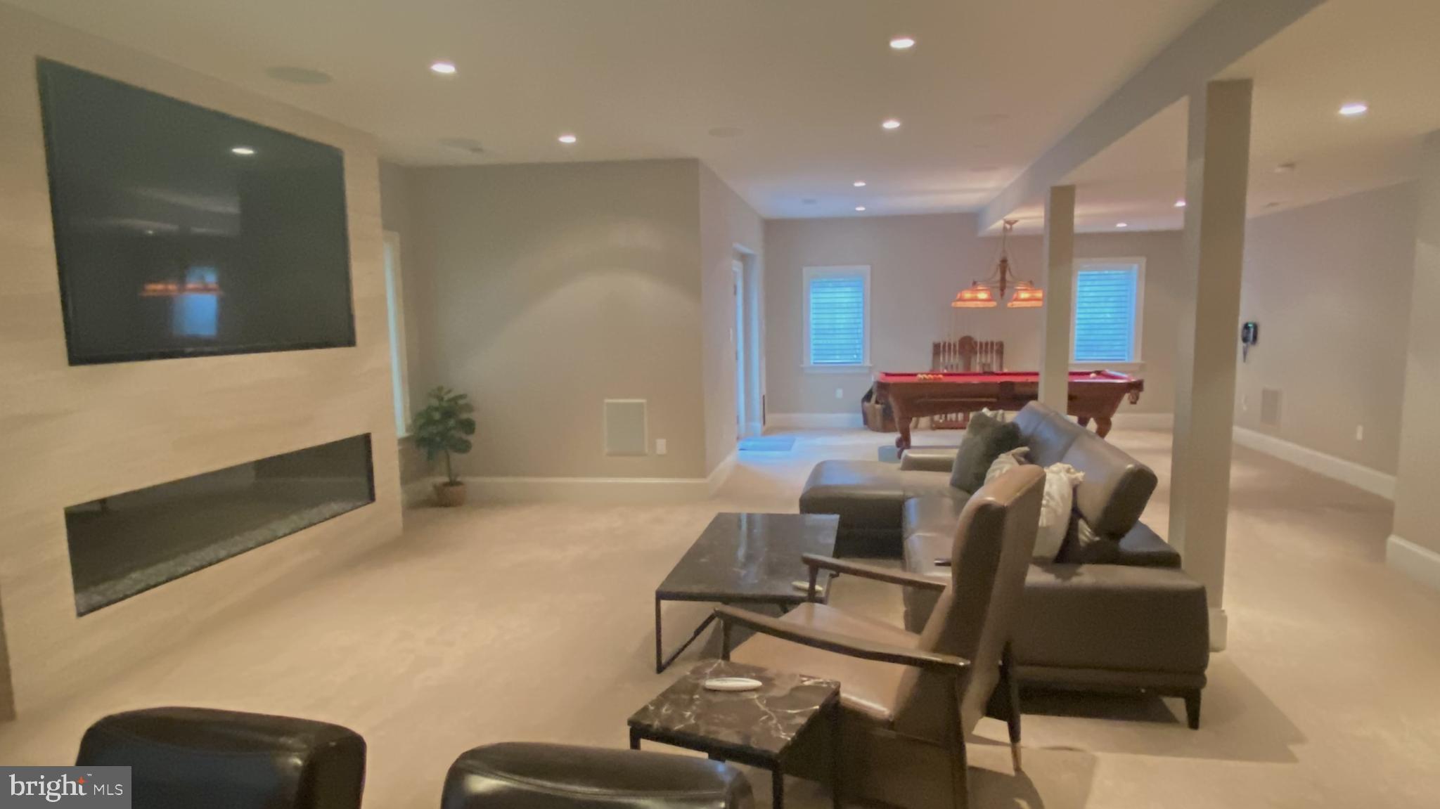 206 Valley Ridge Road Haverford, PA 19041 - Photo 43 of 48 a living room with furniture and a flat screen tv