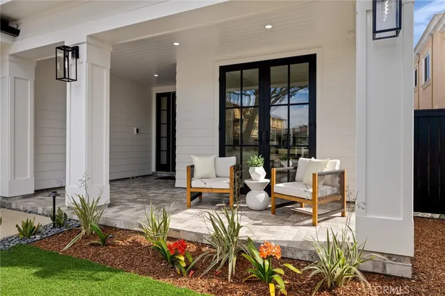 a view of room with furniture and windows