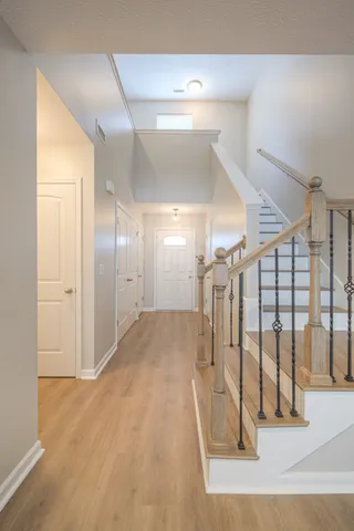 a view of a interior of the room