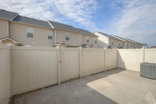 a view of a house with a door