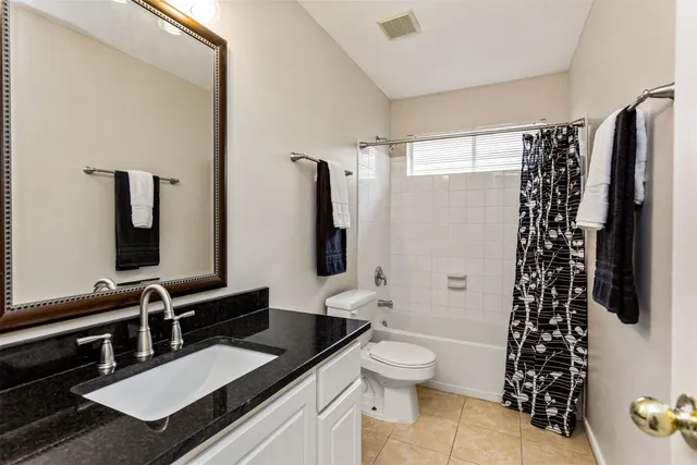 a bathroom with a sink a toilet a shower and a mirror