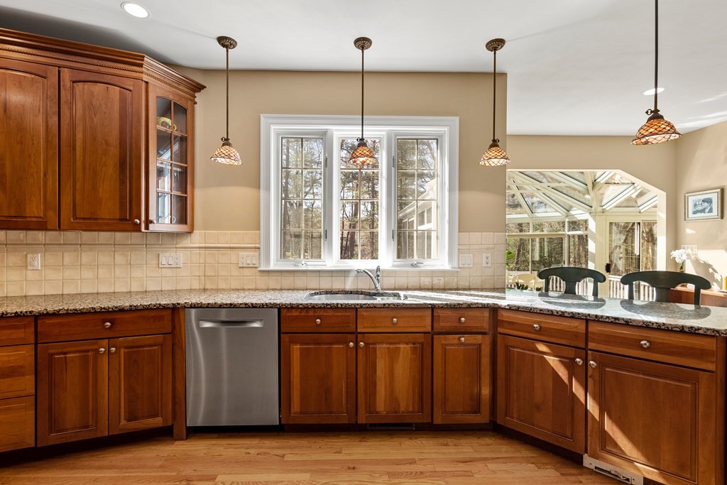 28 Cutler Farm Road Sudbury, MA 01776 - Photo 12 of 42 a kitchen with sink and window