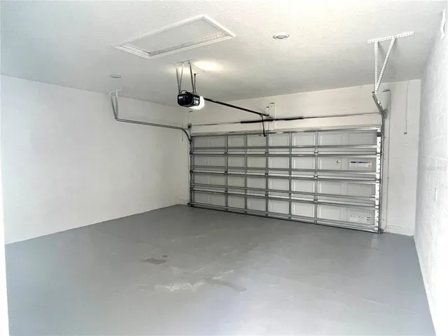 a view of a room with an empty space