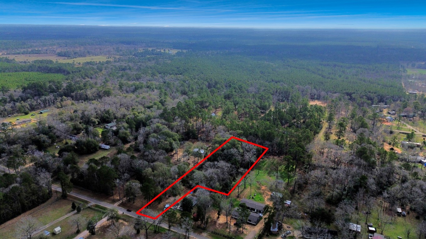 10920 Newton Circle Conroe, TX 77303 - Photo 12 of 21 an aerial view of a houses with a yard