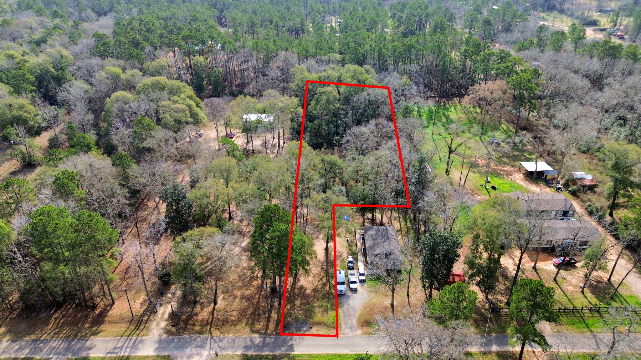 10920 Newton Circle Conroe, TX 77303 - Photo 21 of 21 an aerial view of multiple house