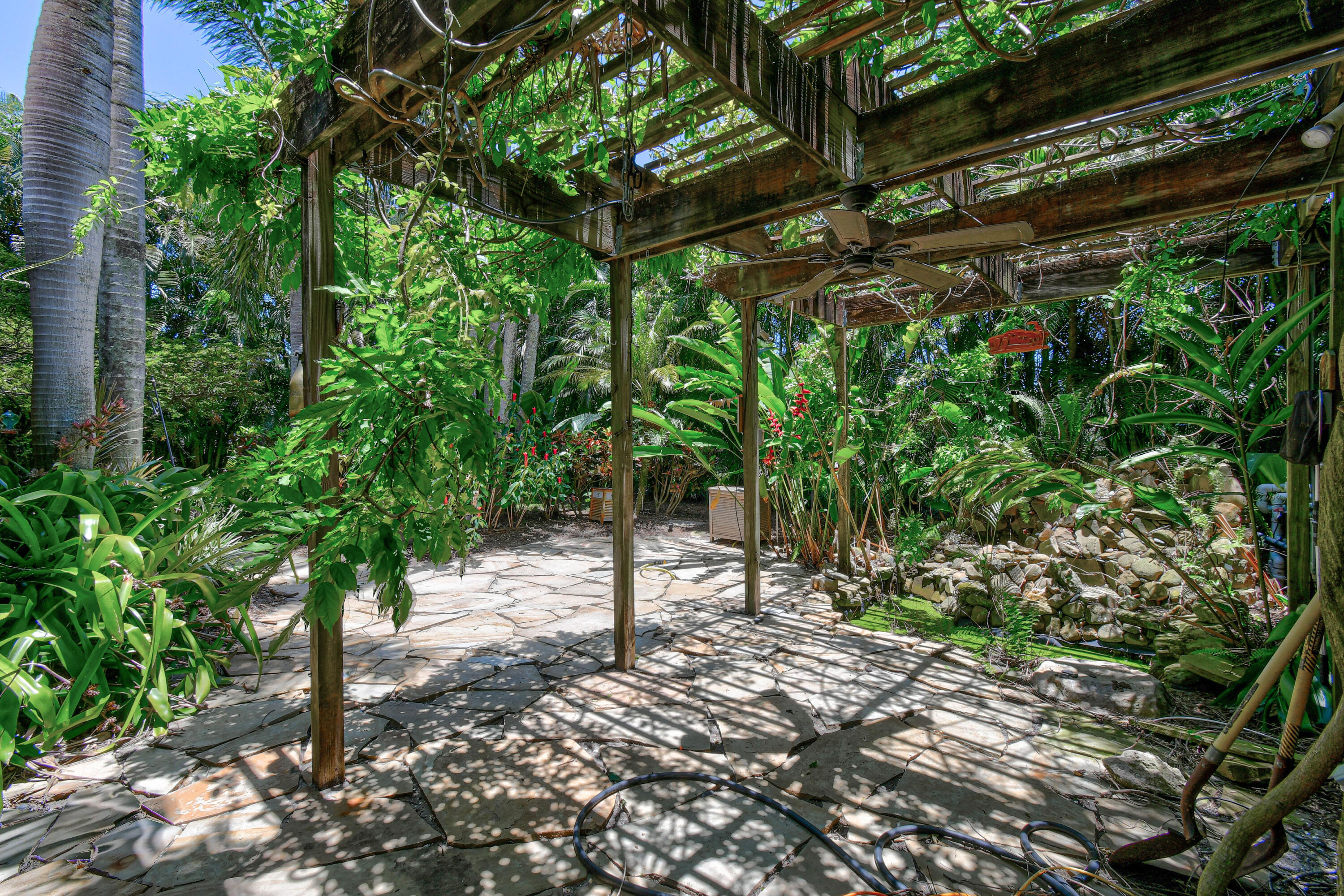 575 Scrubjay Lane Jupiter, FL 33458 - Photo 49 of 60 Pergola/Koi Pond