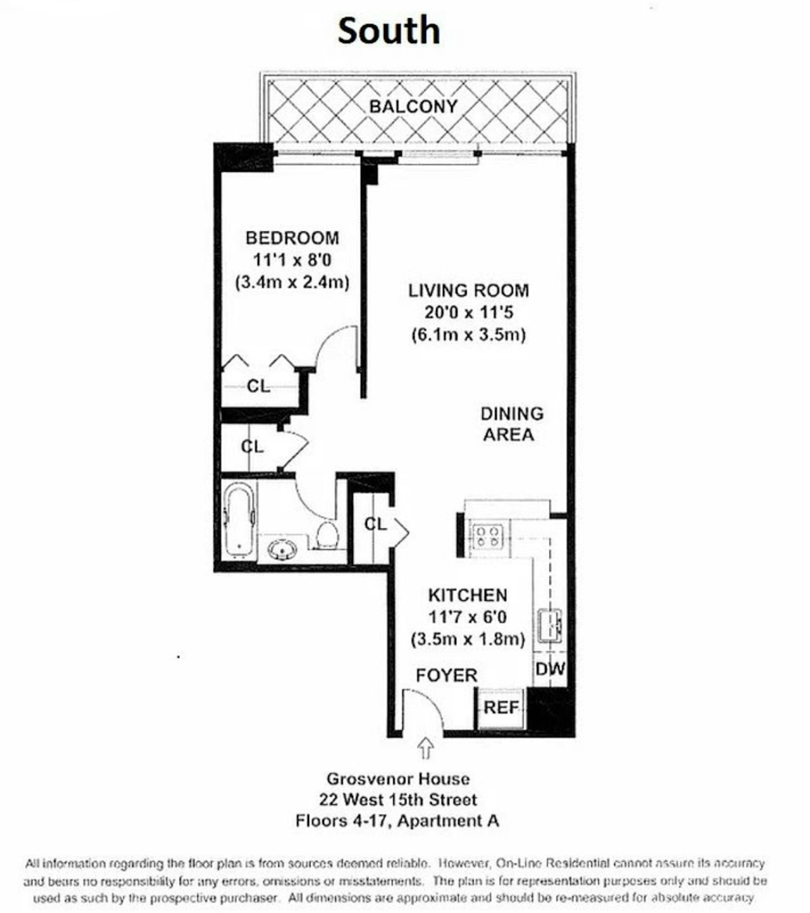 22 West 15th Street, Unit 15A Manhattan, NY 10011 - Photo 10 of 10