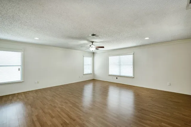 wooden floor in an empty room