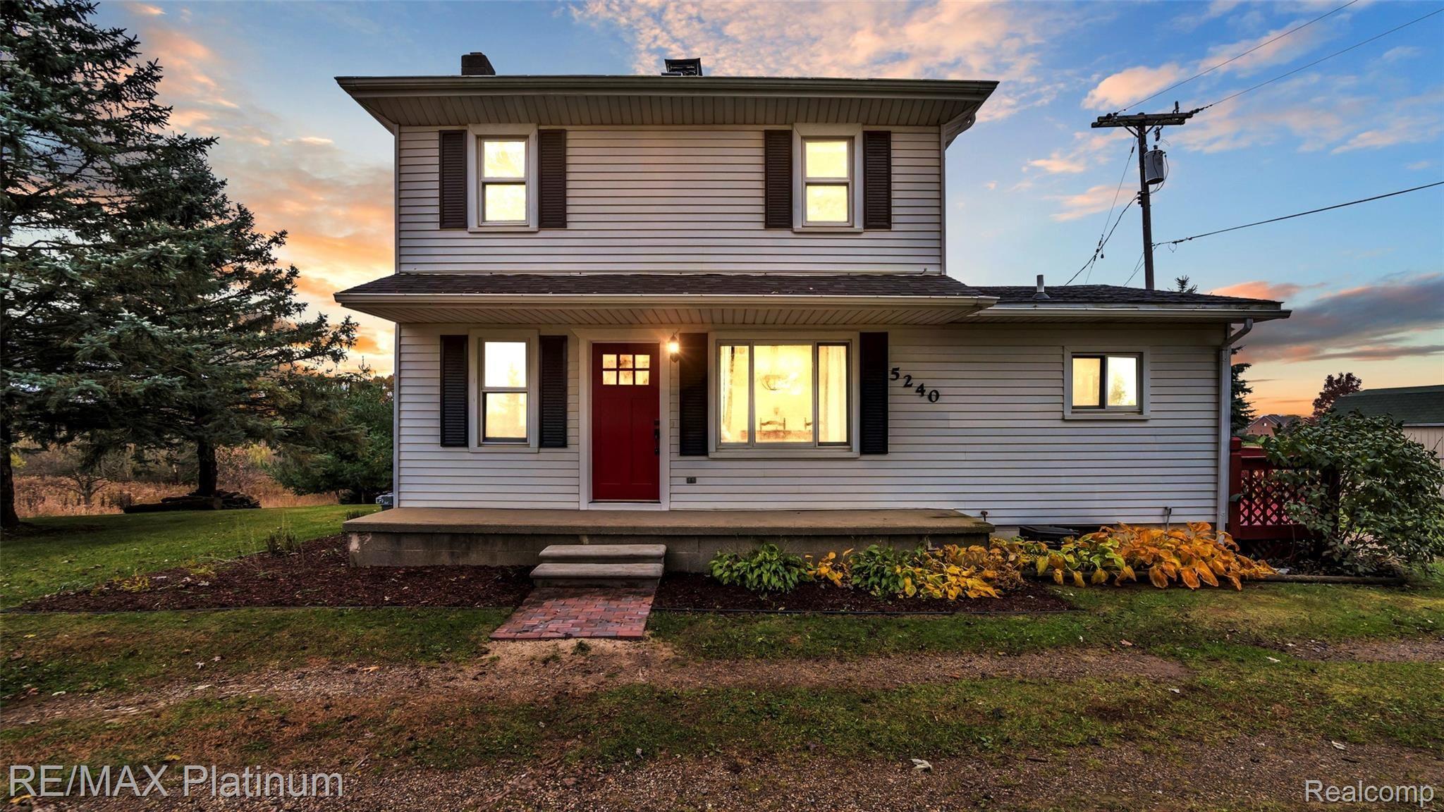 5240 Bentley Lake Road Howell, MI 48843 - Photo 1 of 30 Twilight Magical View