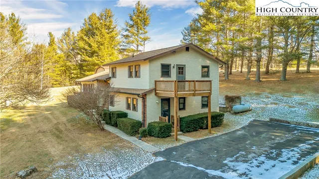 a view of a house with a window