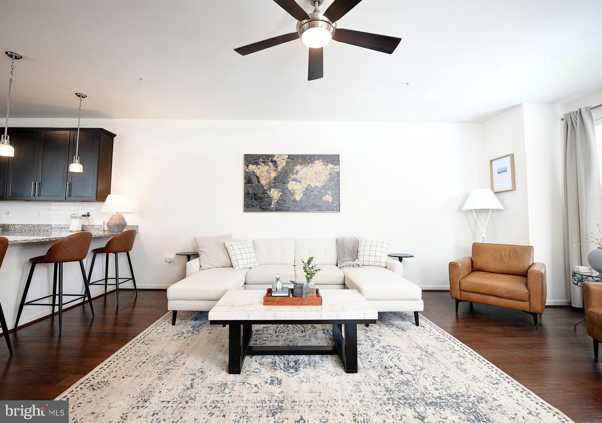 918 Sandy Run Road Baltimore, MD 21220 - Photo 8 of 35 Decorative ceiling fan in living room!