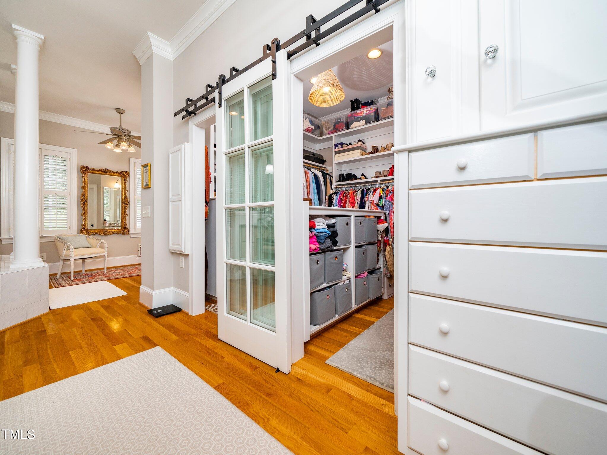 2512 Lewiswood Lane Raleigh, NC 27608 - Photo 19 of 41 a view of a bedroom with cabinets
