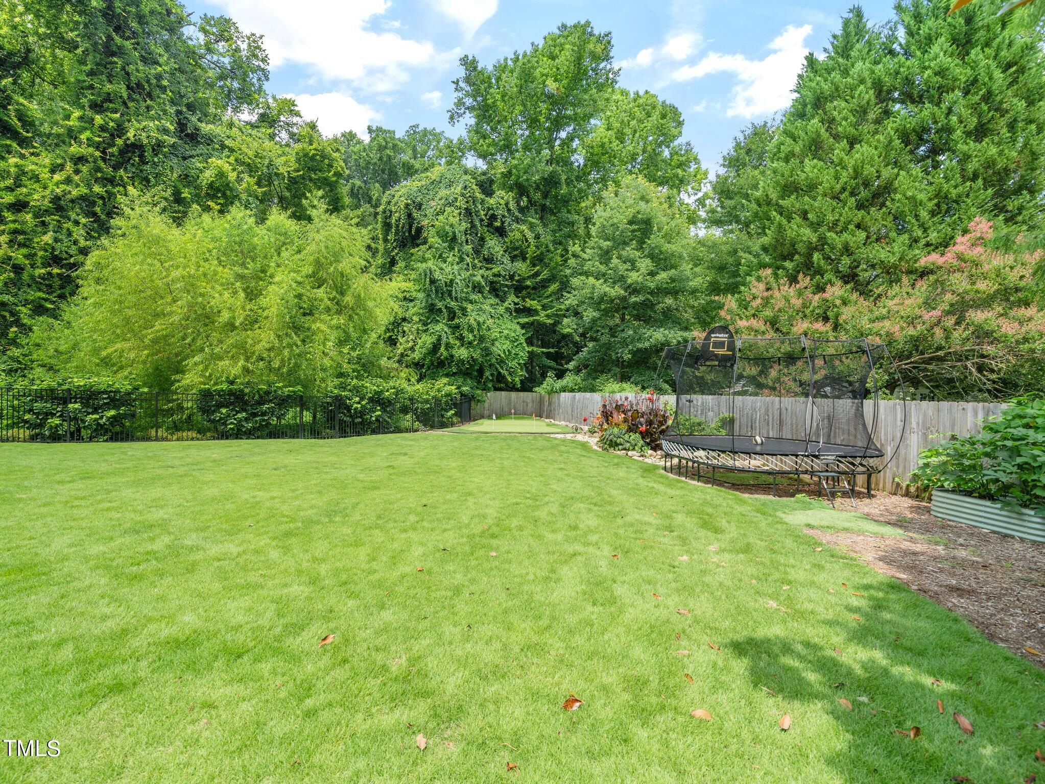 2512 Lewiswood Lane Raleigh, NC 27608 - Photo 36 of 41 a view of a backyard with green space