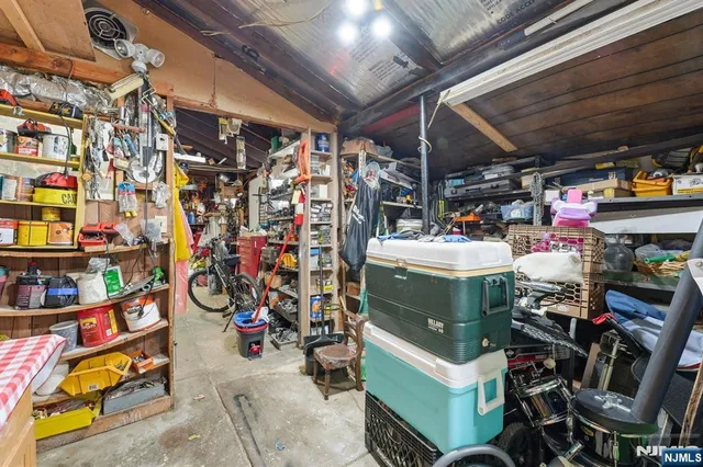 a view of storage and utility room