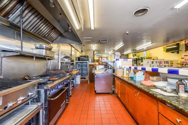 a storage room with washer and dryer