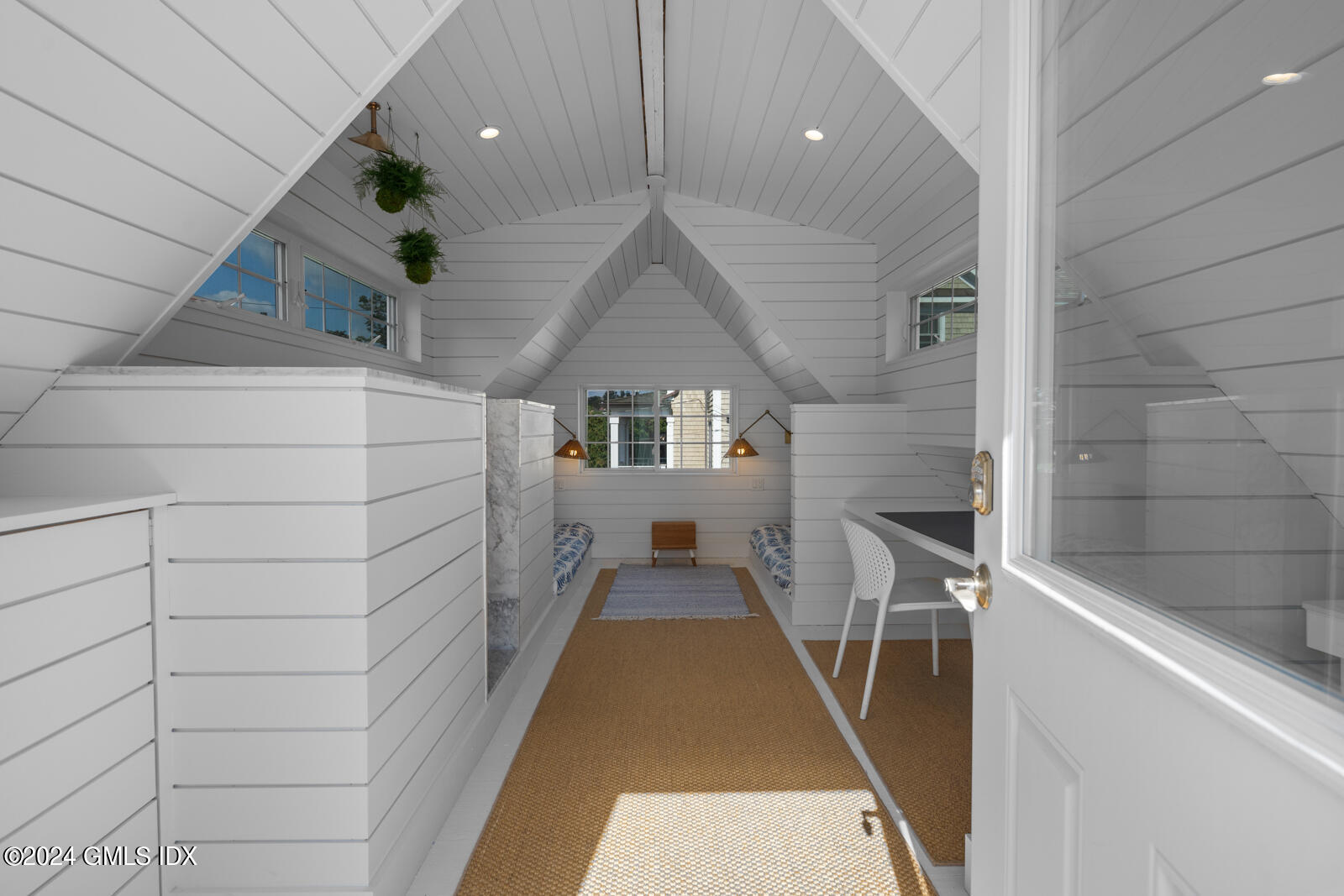 15 Elm Place Greenwich, CT 06830 - Photo 26 of 40 a view of entryway with pool and windows