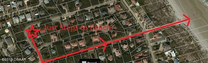 75 Inlet Point Boulevard Ponce Inlet, FL 32127 - Photo 2 of 2 steps to beach 75 inlet