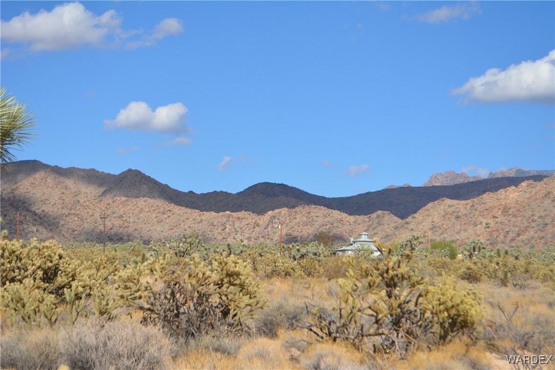 11841 Sherry Road Yucca, AZ 86438 - Photo 14 of 45 a view of a mountain range with trees in the background