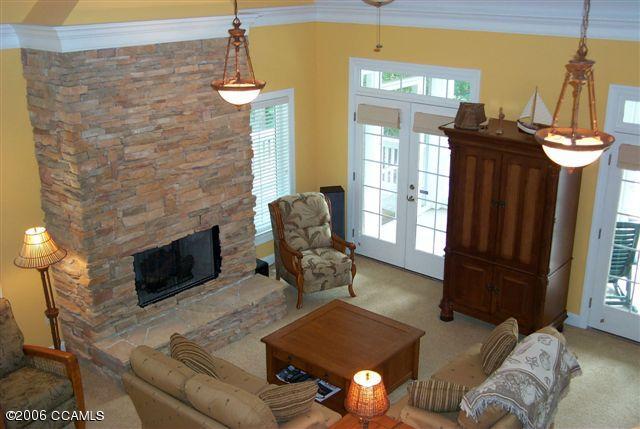 567 Coral Ridge Road Pine Knoll Shores, NC 28512 - Photo 9 of 29 OVERLOOKING LIVING ROOM