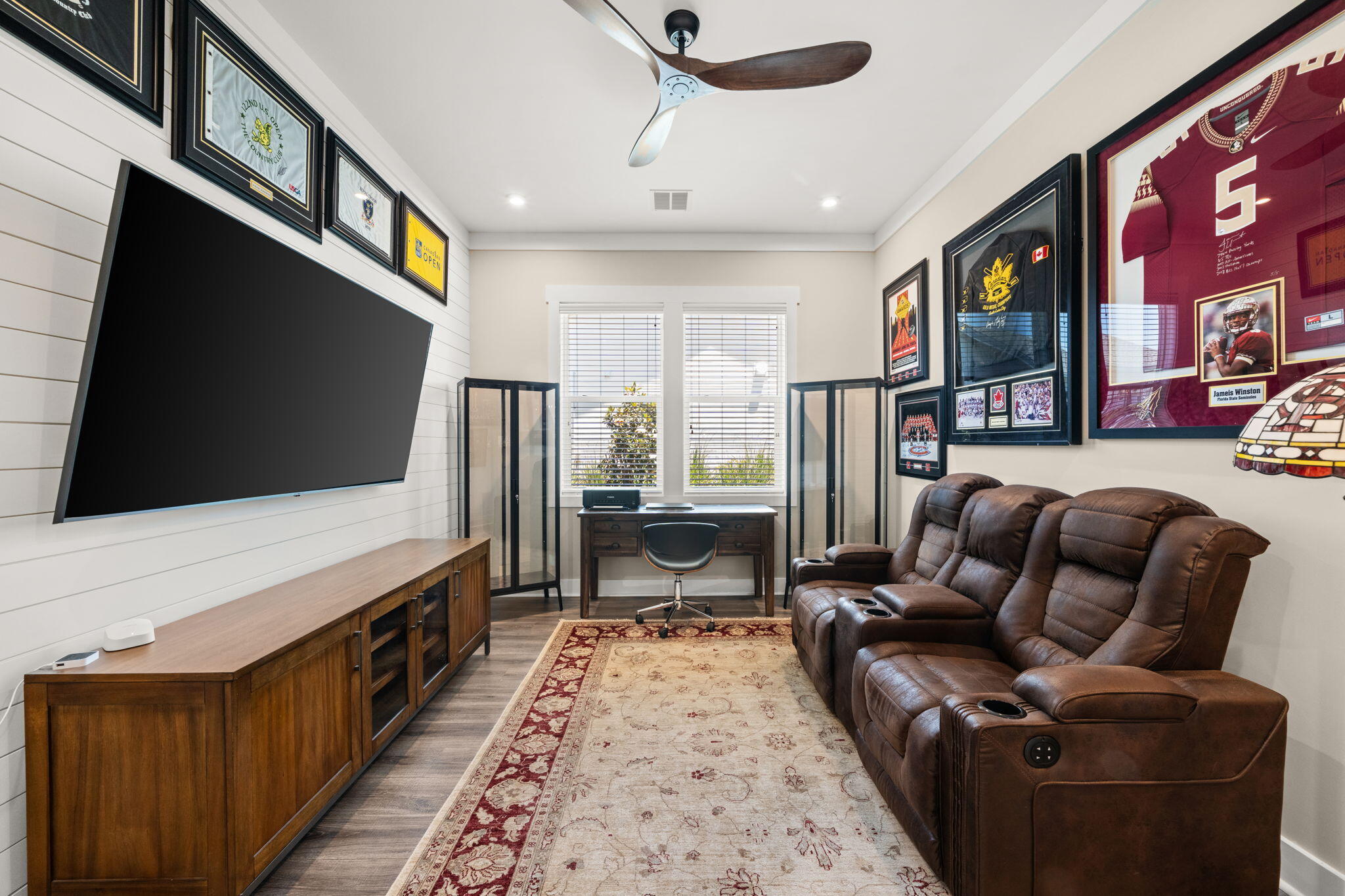 40 Tamoka Ct Inlet Beach Inlet Beach, FL 32461 - Photo 18 of 93 a living room with furniture and a flat screen tv