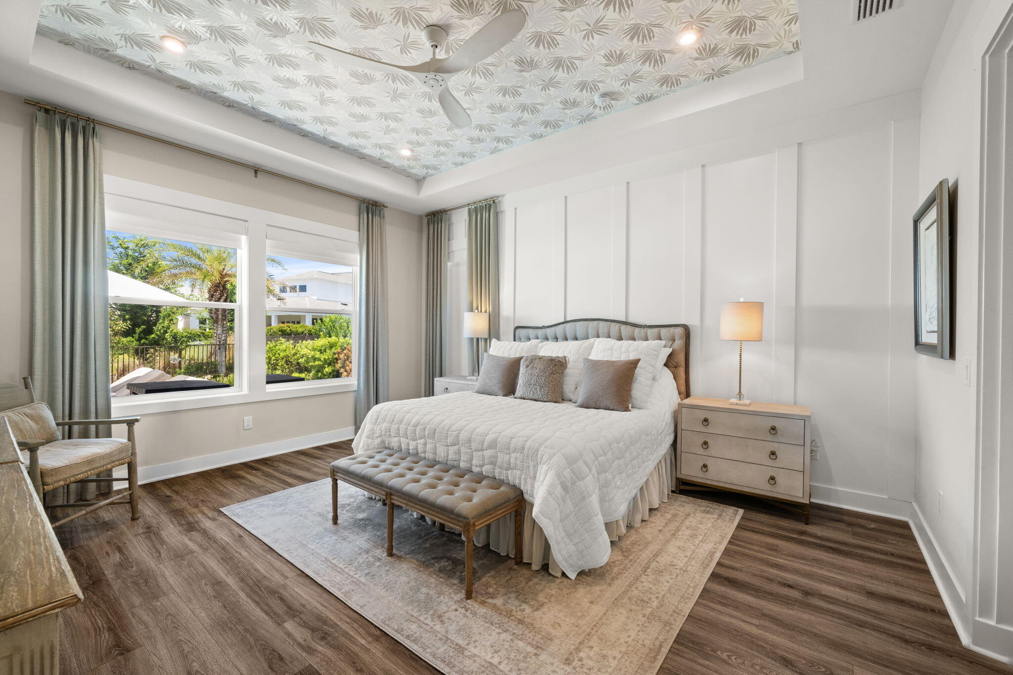 40 Tamoka Ct Inlet Beach Inlet Beach, FL 32461 - Photo 20 of 93 a spacious bedroom with a bed and a large window