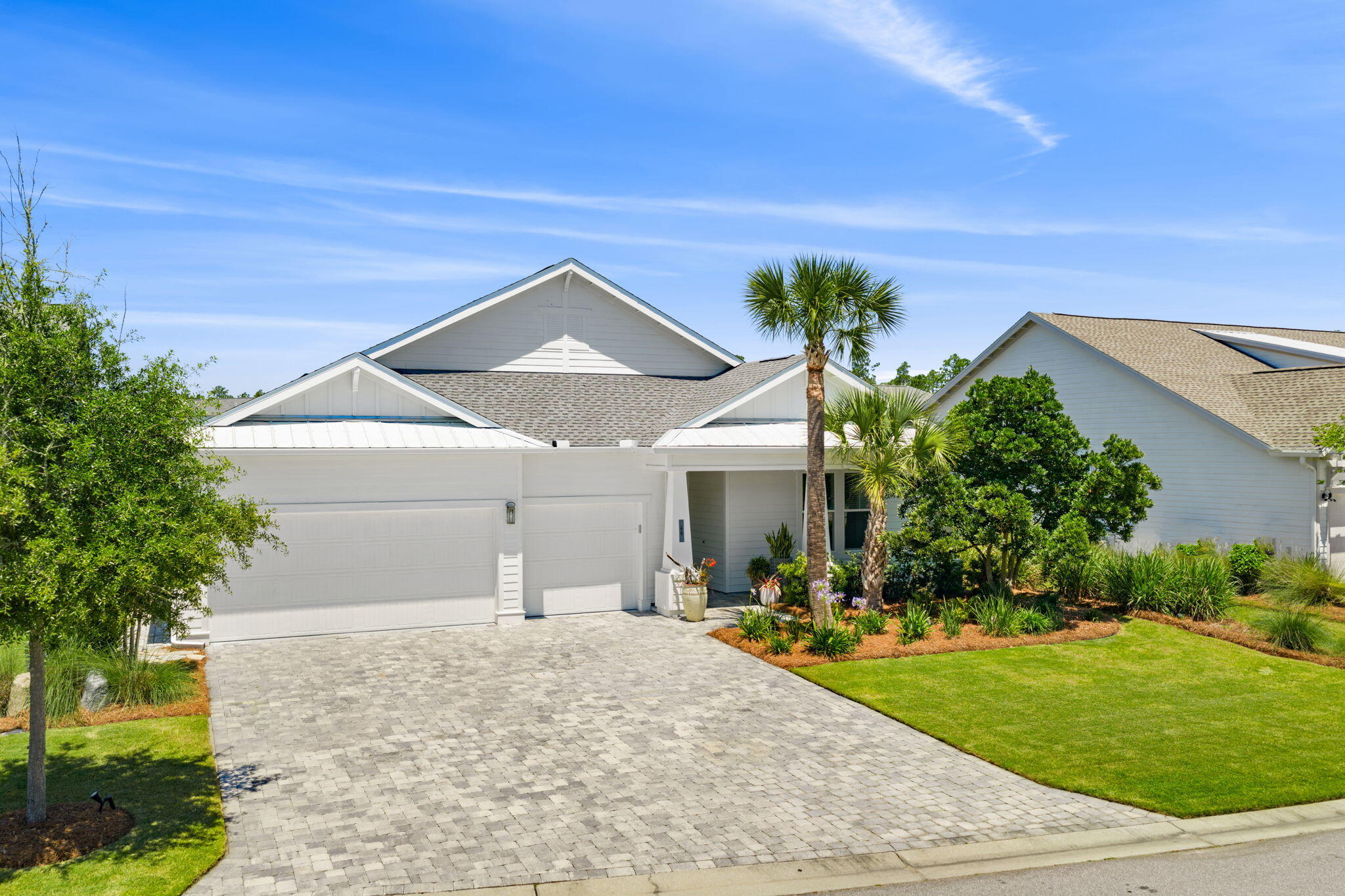40 Tamoka Ct Inlet Beach Inlet Beach, FL 32461 - Photo 4 of 93 a front view of a house with a yard
