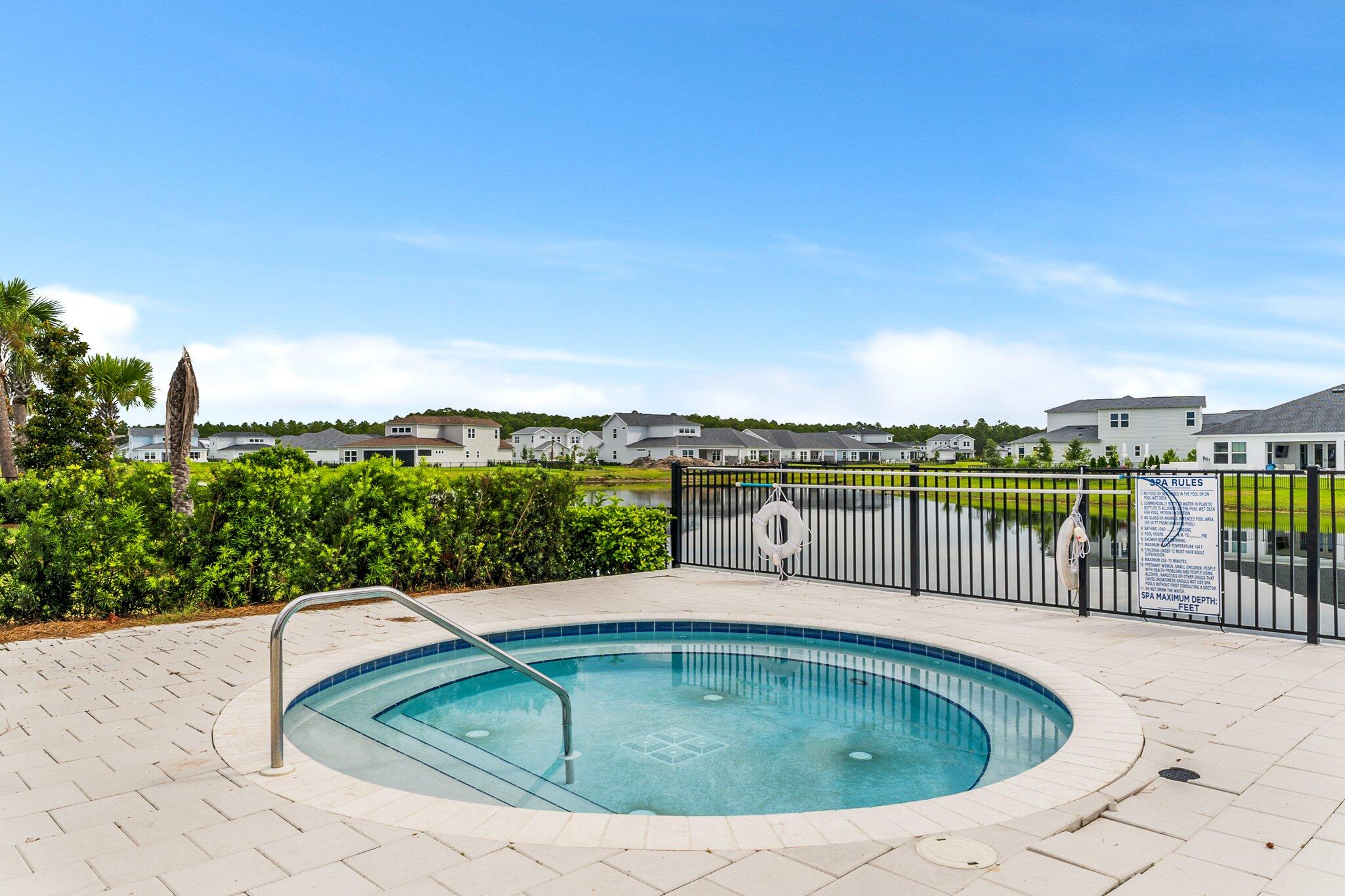 40 Tamoka Ct Inlet Beach Inlet Beach, FL 32461 - Photo 77 of 93 a view of a swimming pool with a patio