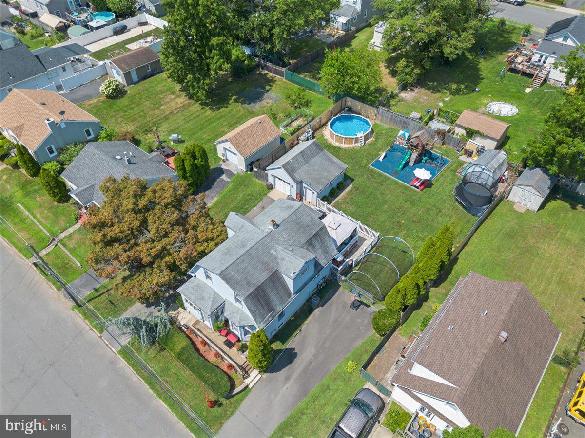 1727 6th Street Ewing, NJ 08638 - Photo 14 of 40 an aerial view of a house with a garden