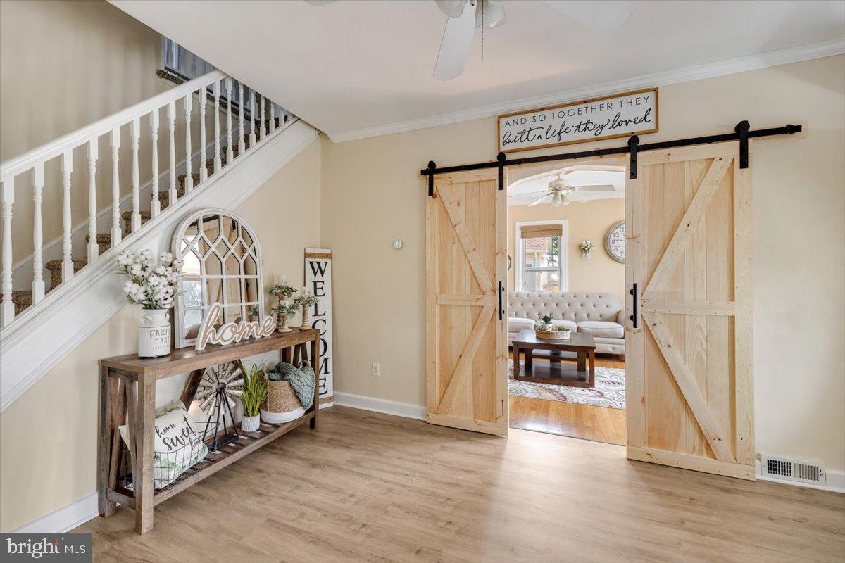 1727 6th Street Ewing, NJ 08638 - Photo 18 of 40 a view of an entryway with wooden floor