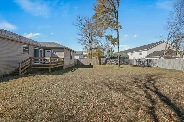 a view of house with outdoor space