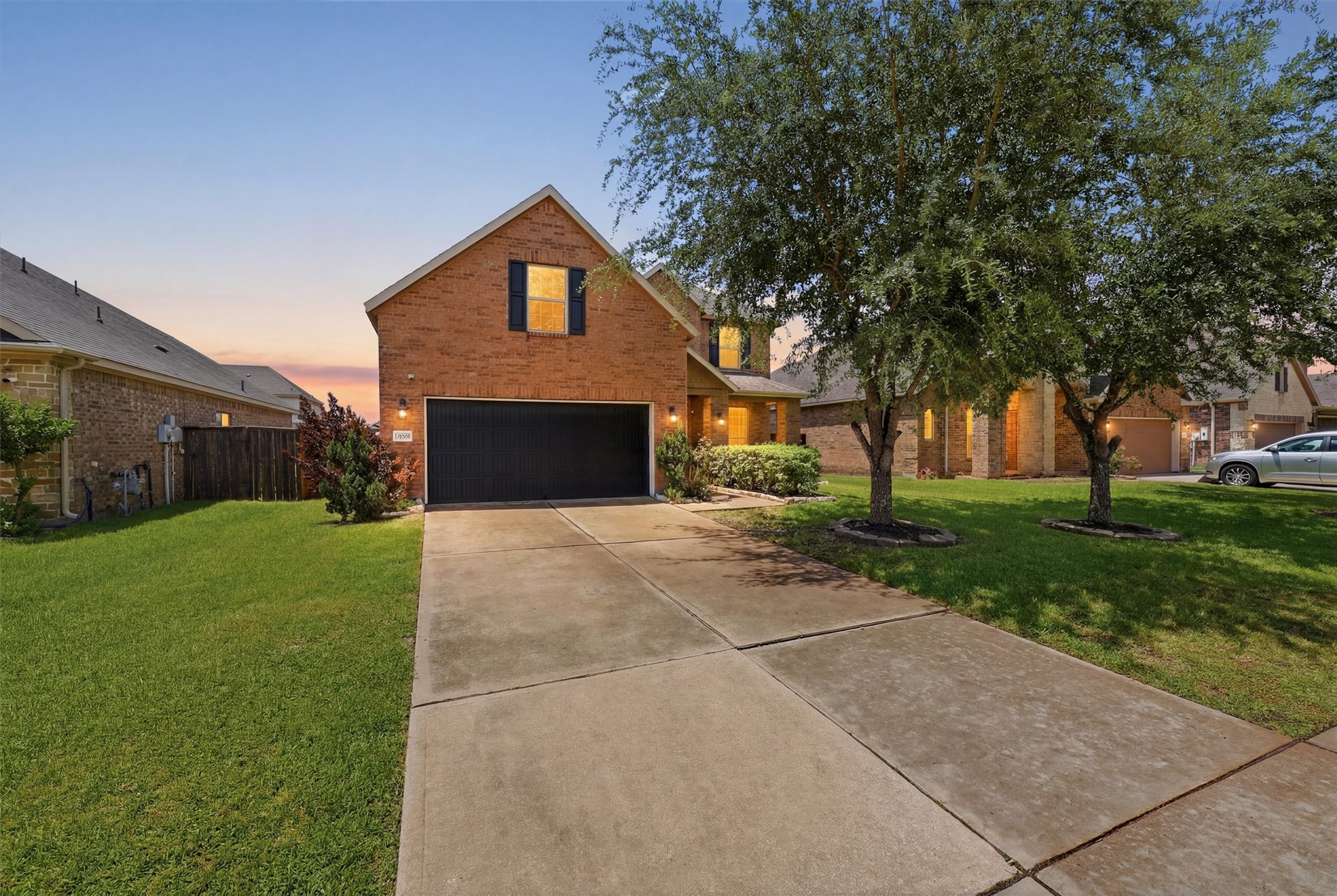 1908 Sunset Terrace Lane Pearland, TX 77089 - Photo 2 of 35 Evening curb appeal.