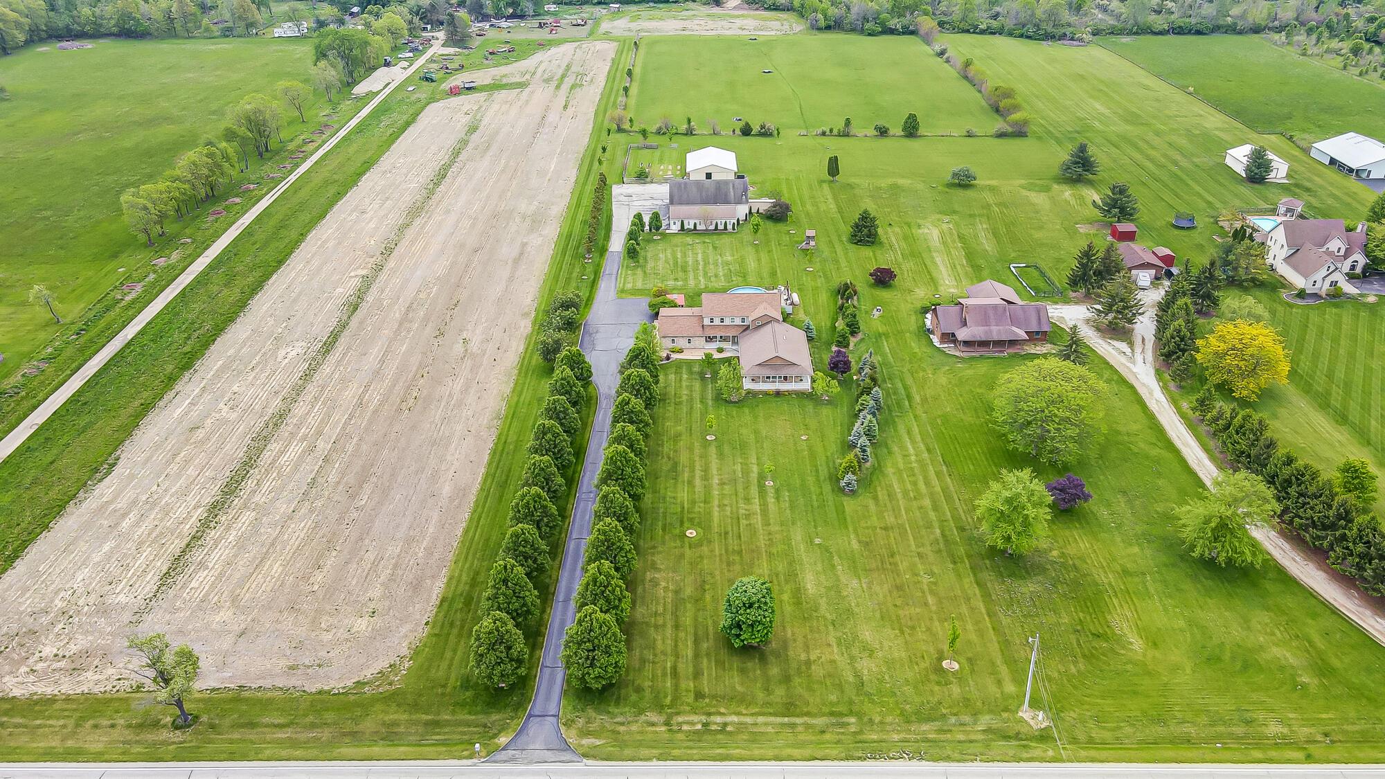 8205 Roberts Road Hilliard, OH 43026 - Photo 2 of 81 Aerial front to back