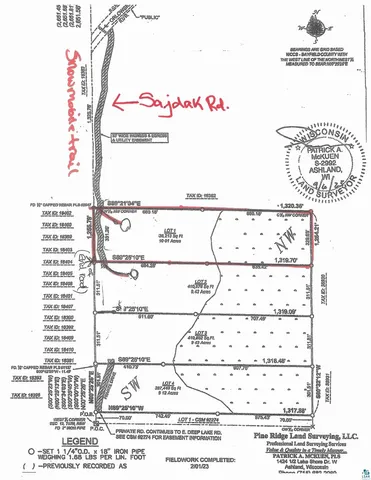 $56,000 | Xxxx Xxxx Sajdak Road, Iron River, WI 54847