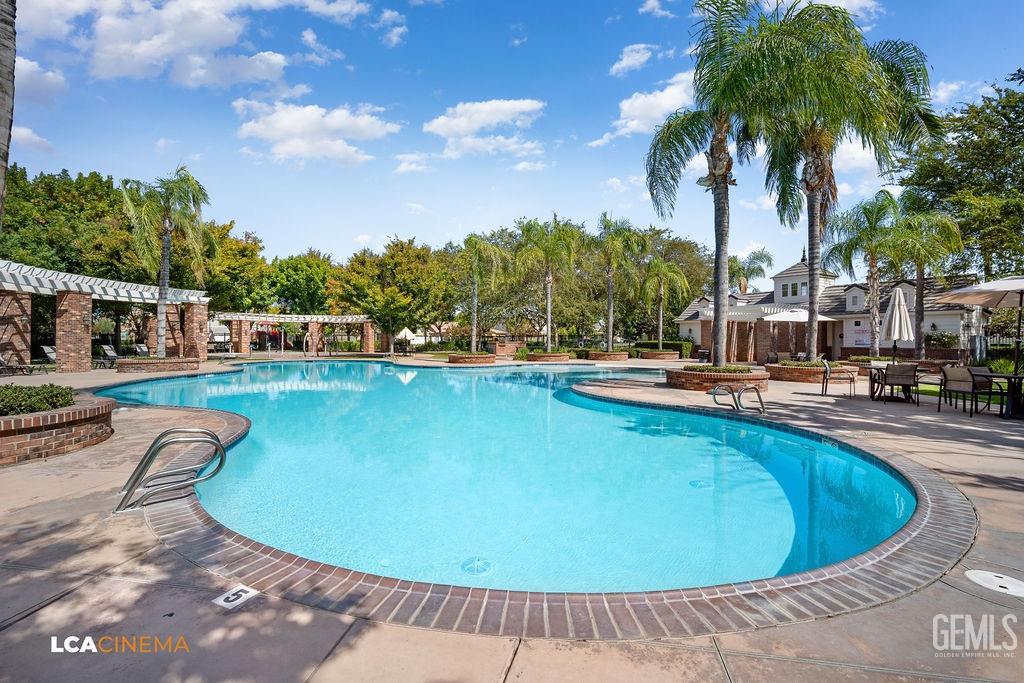 Undisclosed Address Bakersfield, CA 93314 - Photo 22 of 22 a view of a swimming pool with a patio