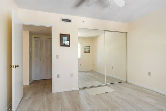 a view of wooden floor