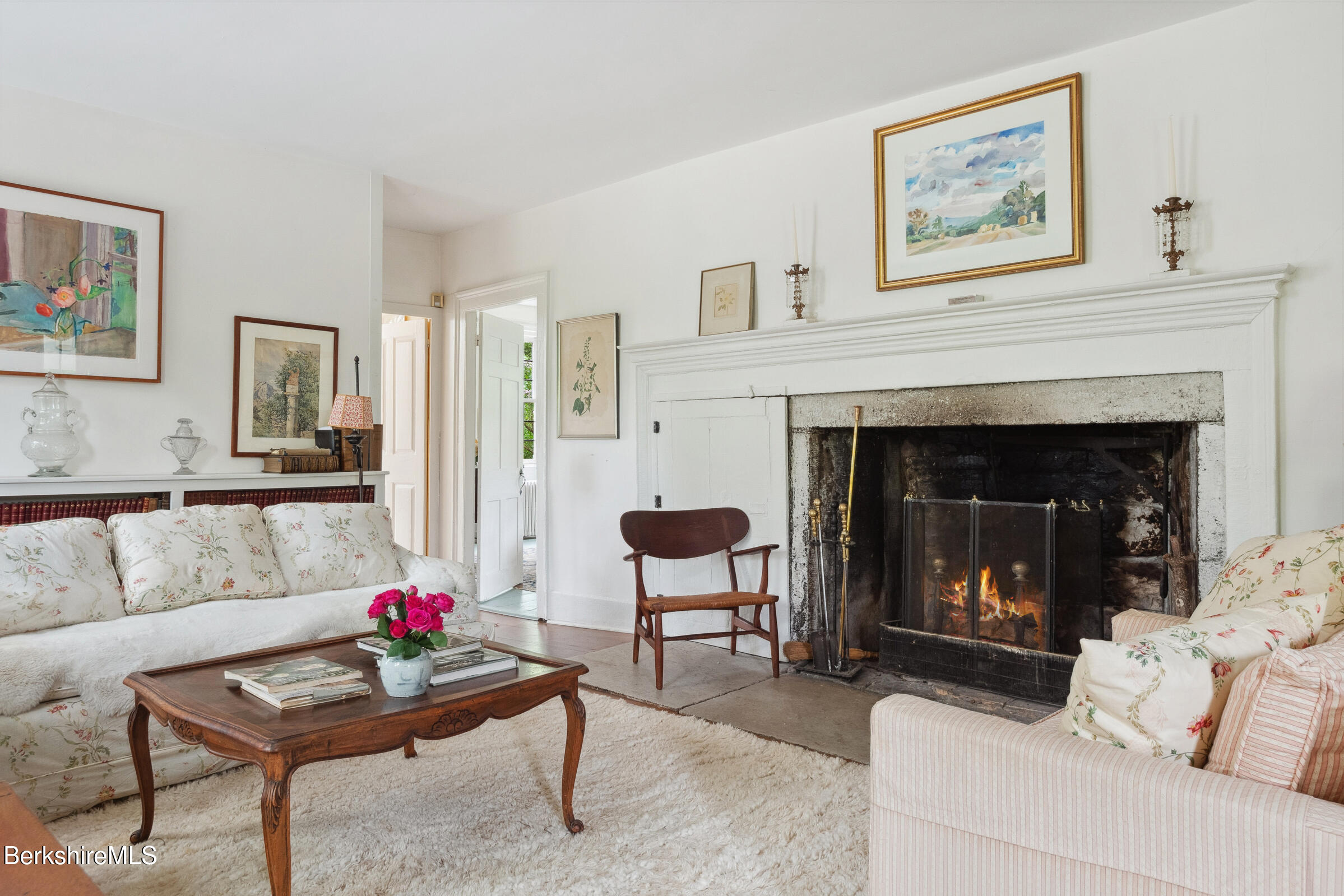 28 Main Road Tyringham, MA 01264 - Photo 14 of 79 living room