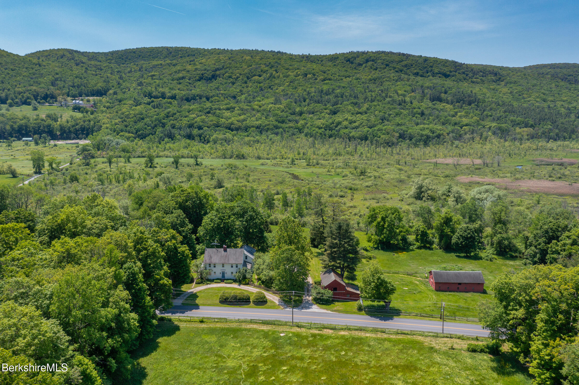 28 Main Road Tyringham, MA 01264 - Photo 3 of 79 View from above