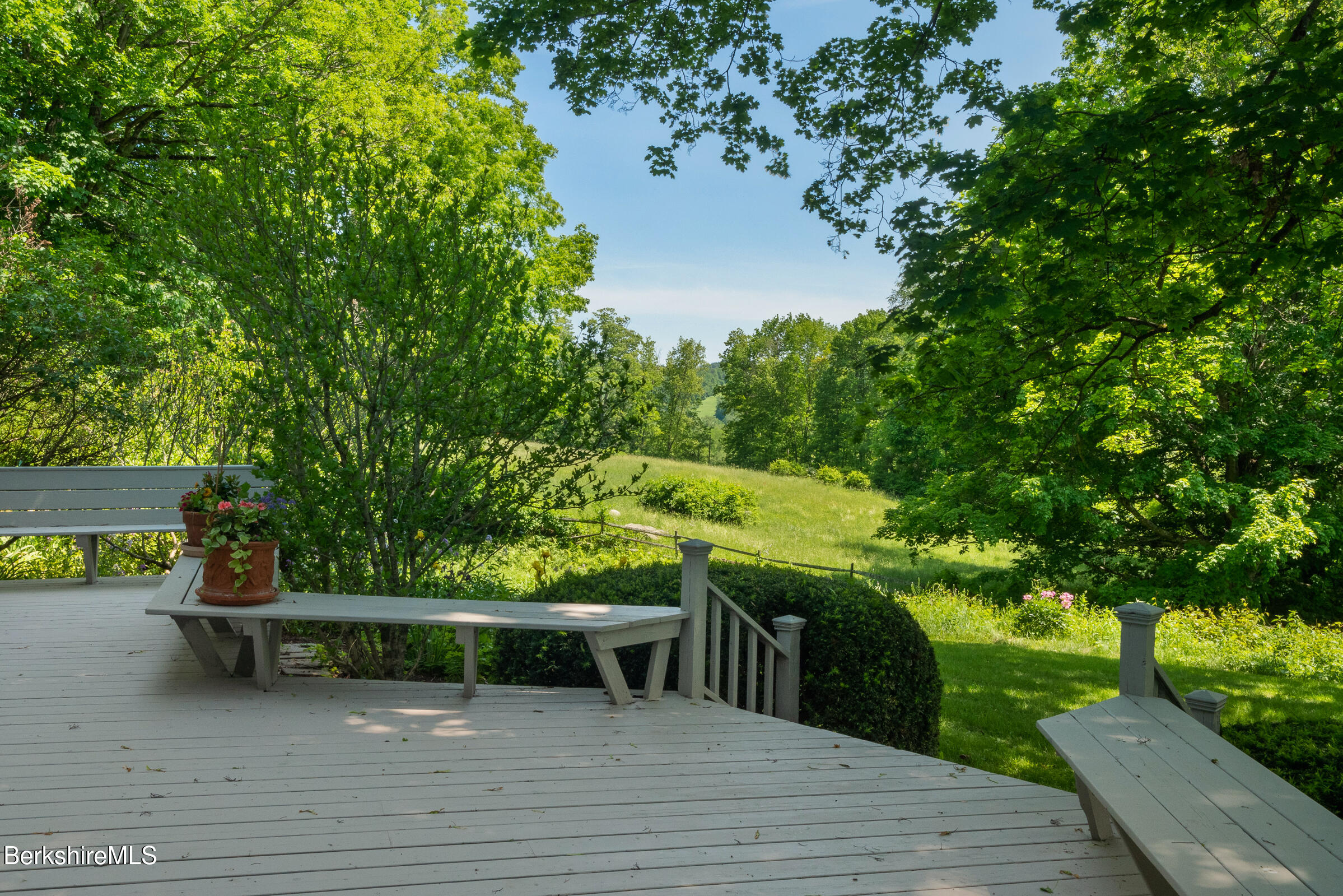 28 Main Road Tyringham, MA 01264 - Photo 66 of 79 view from deck