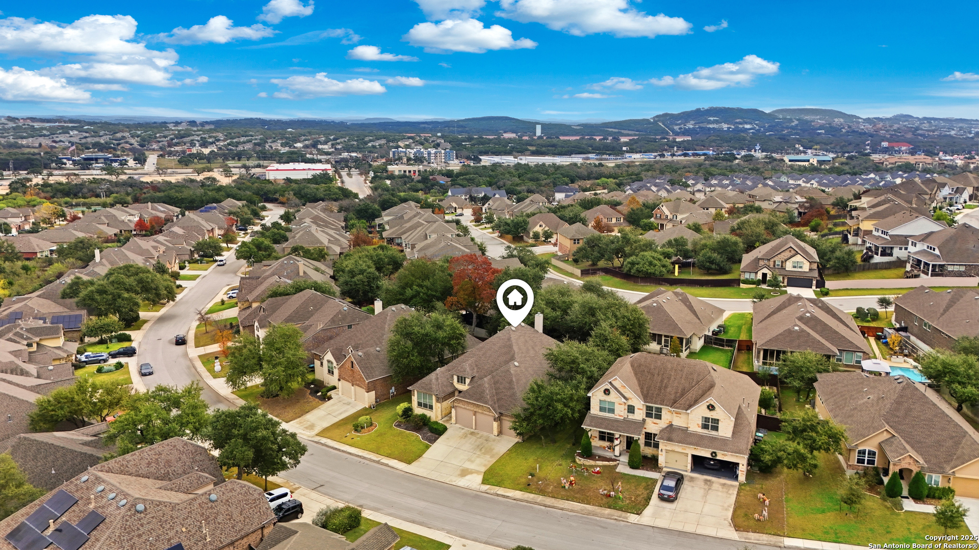8234 Two Winds San Antonio, TX 78255 - Photo 33 of 37 an aerial view of residential houses with outdoor space