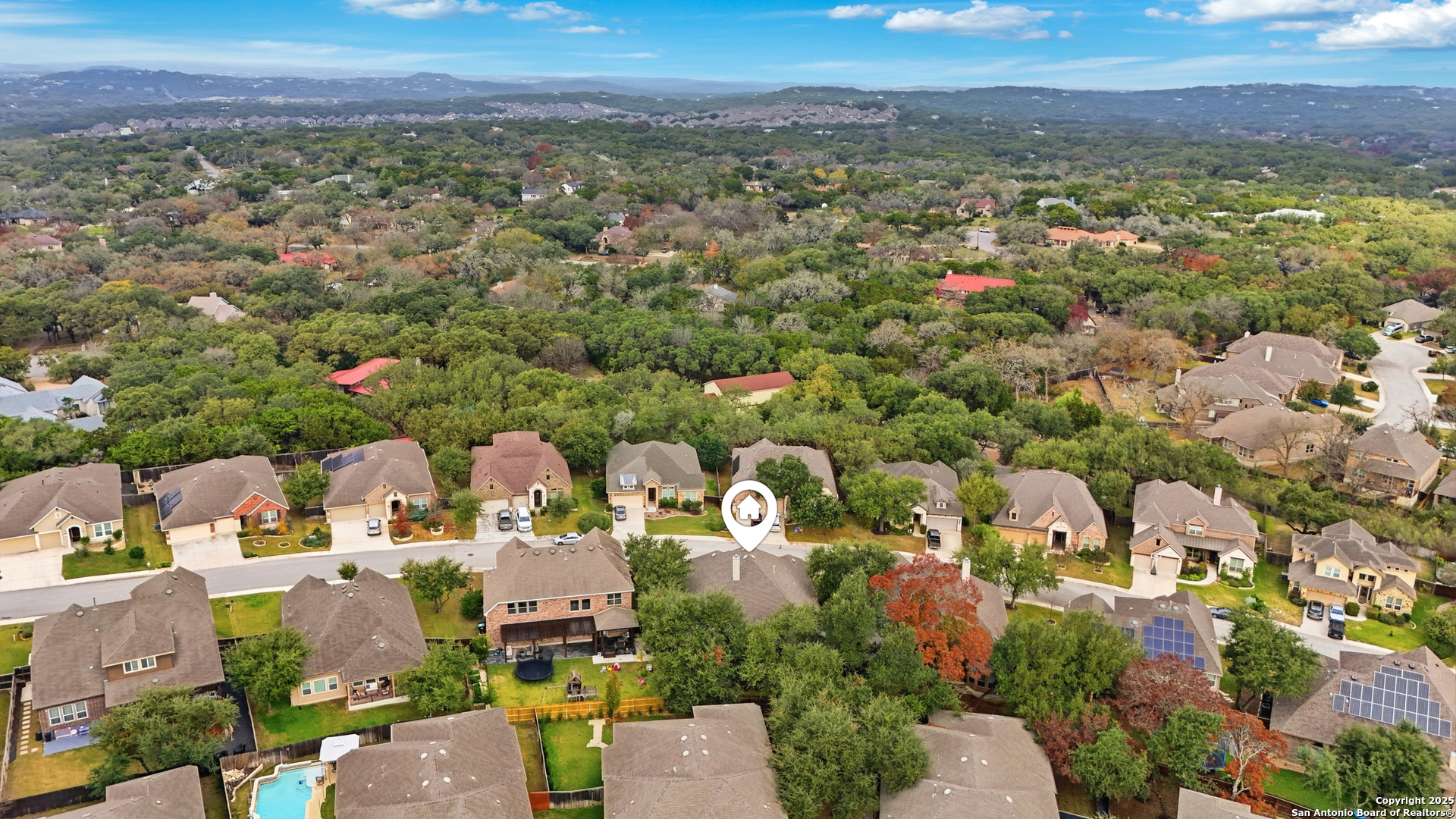 8234 Two Winds San Antonio, TX 78255 - Photo 35 of 37 an aerial view of multiple house