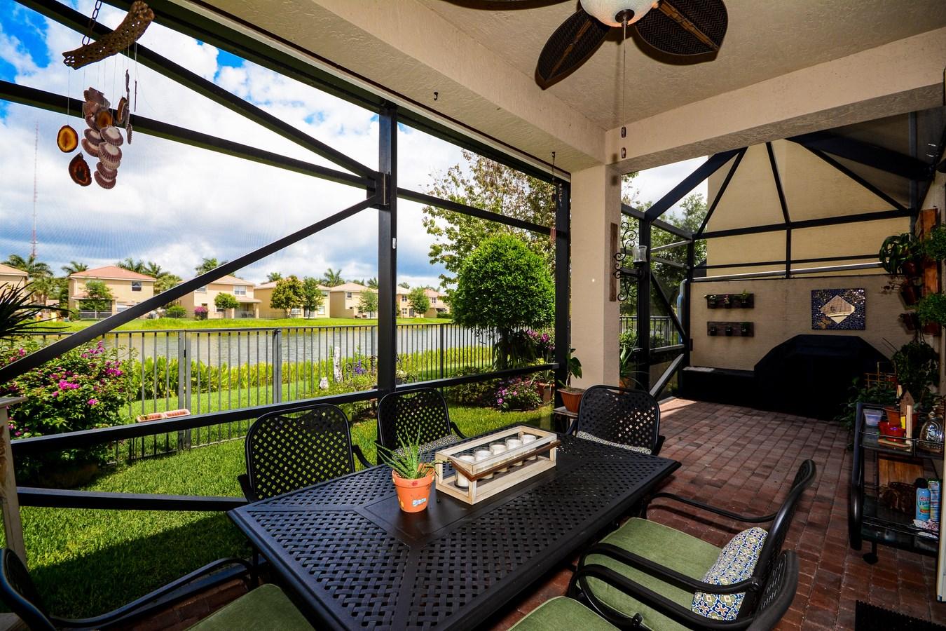 7939 Red Mahogany Road Boynton Beach, FL 33437 - Photo 18 of 37 Screened Patio