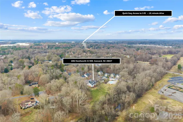 $320,000 | 1002 Kenilworth Court Northwest, Concord, NC 28027